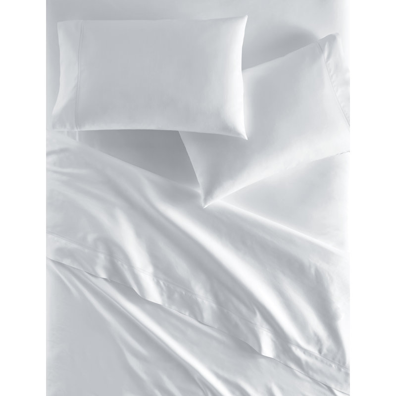 Peacock Alley Lyric 100 Cotton Percale Sheet Set Wayfair